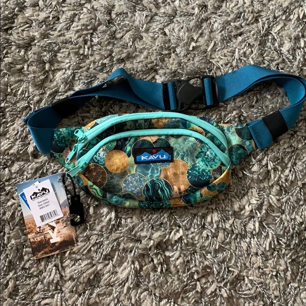 Kavu Spectator Sea Glitter Waist Travel Bag